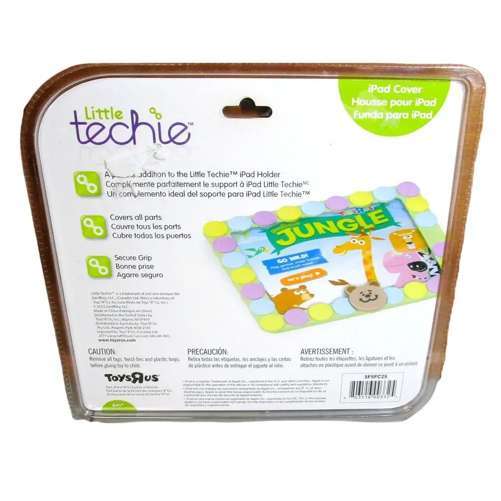 Kids Little Techie iPad Case Bear Face Design 3 Protective Screens Fits iPad 2/3